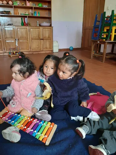 Krippenkinder in der 'Garderia', Februar 2020